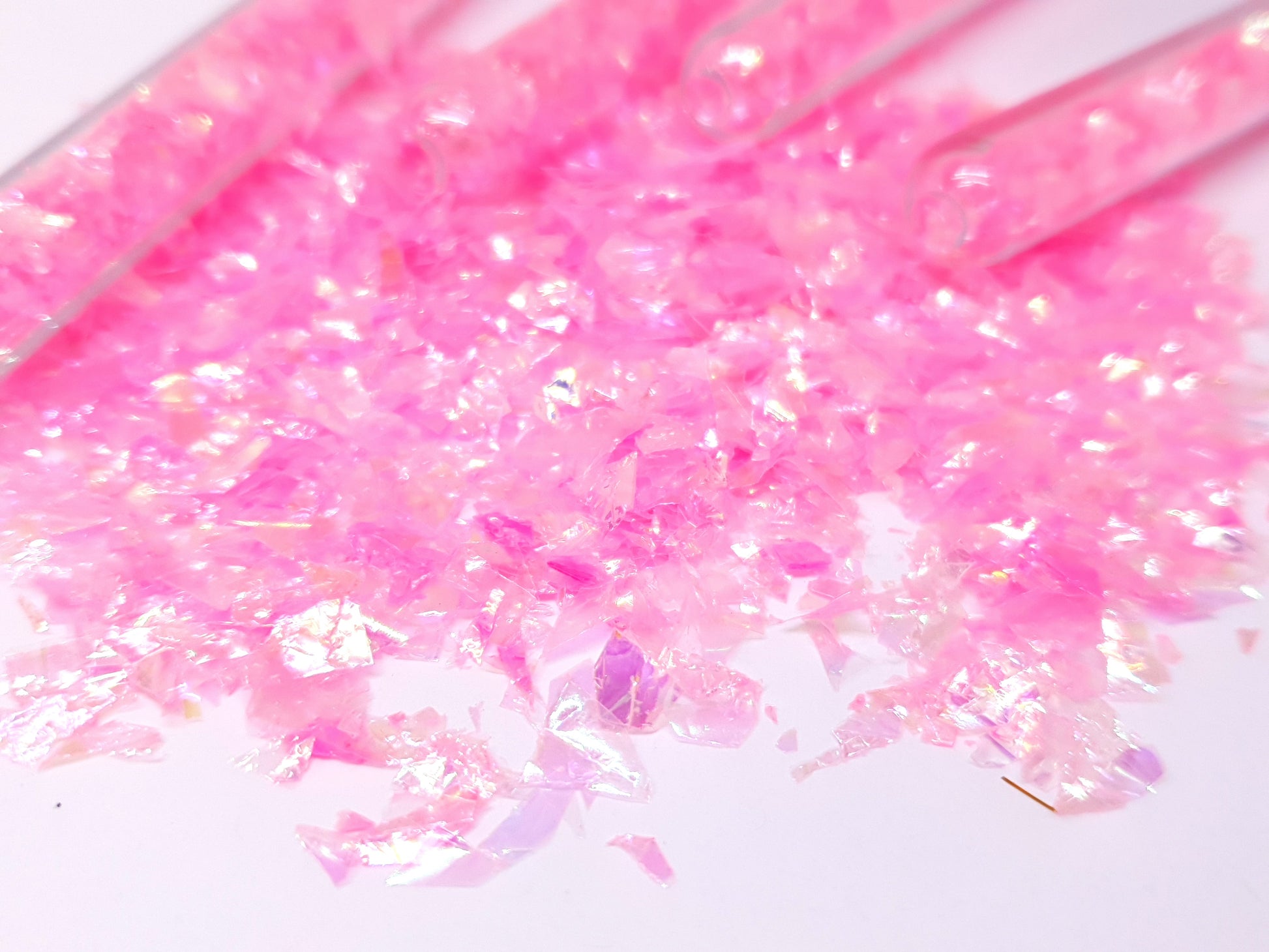 Baby Pink Mylar glitter