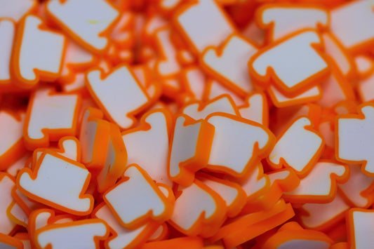 LARGE BREAD SLICE FIMO PIECES