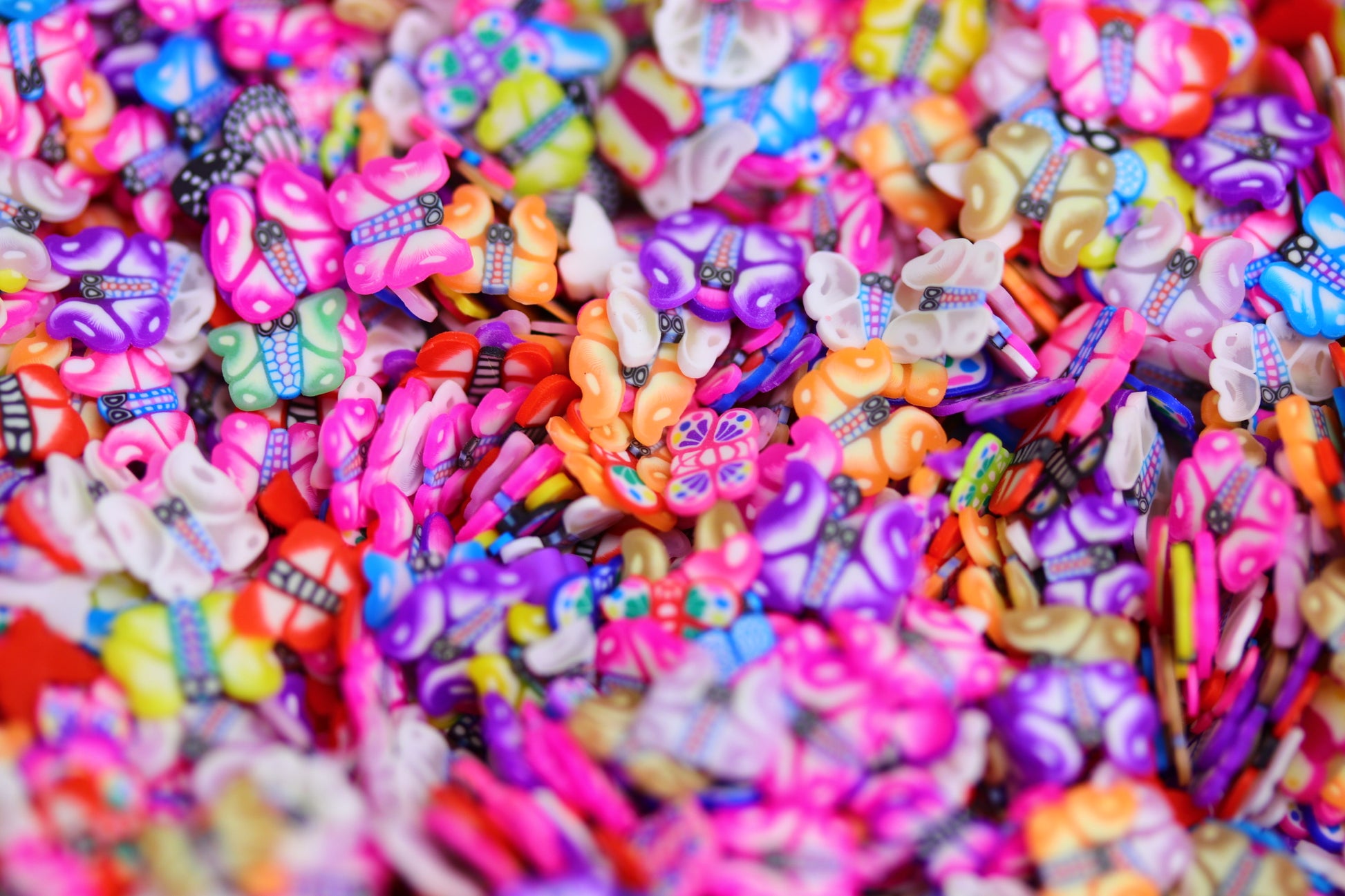 BUTTERFLY FIMO PIECES fimo