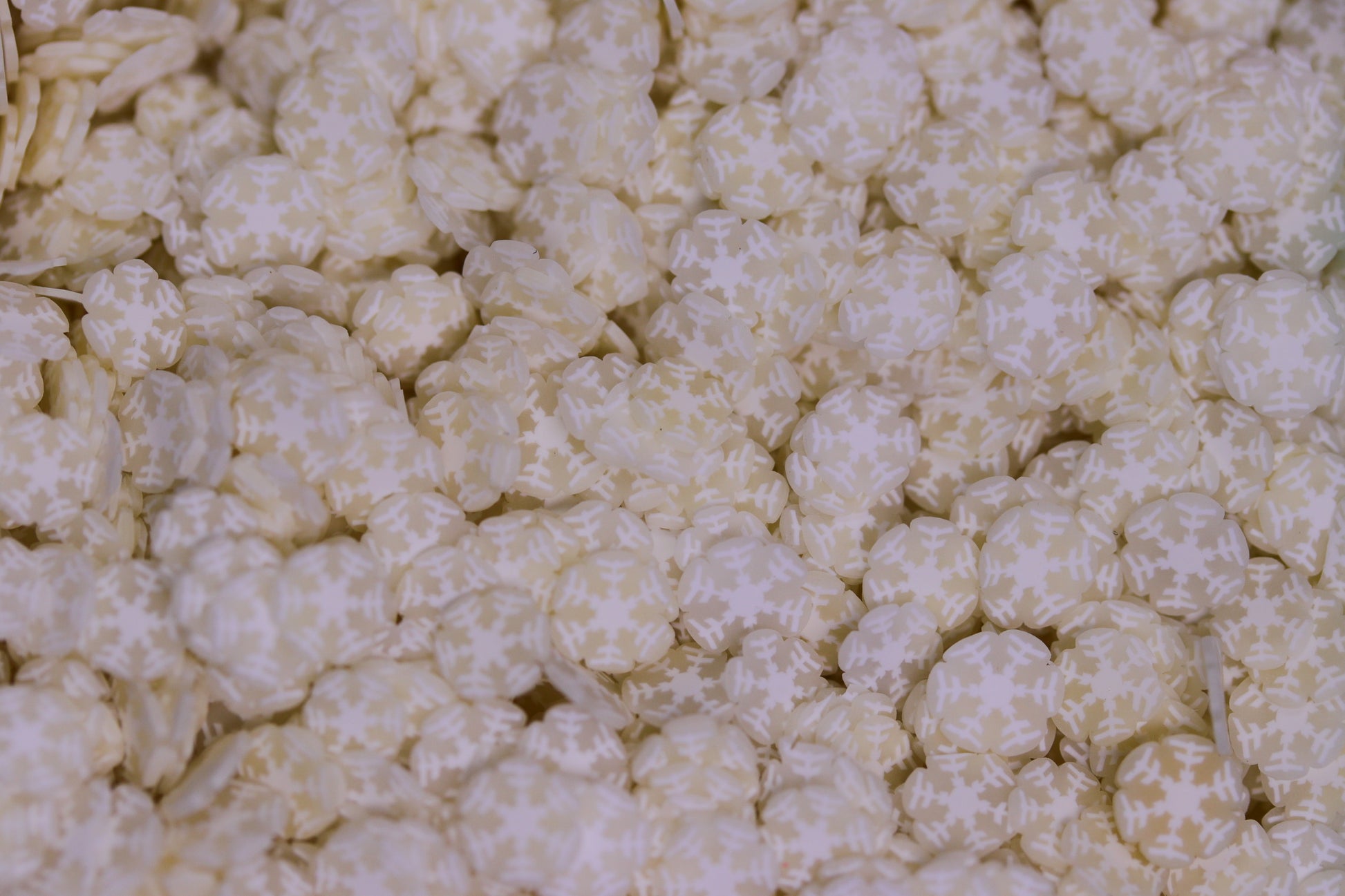 SNOWFLAKE FIMO PIECES fimo