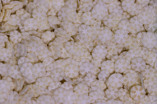 SNOWFLAKE FIMO PIECES fimo