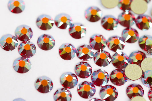 Dark Siam AB SS16 (Unicorn Lab Rhinestones) x100 - Unicorn Lab