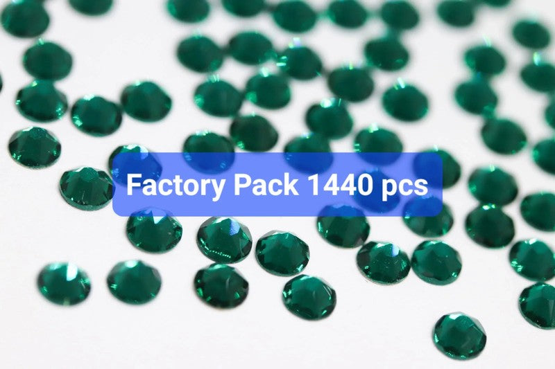 FACTORY PACK - Emerald SS16 - 1440 Crystals - Unicorn Lab