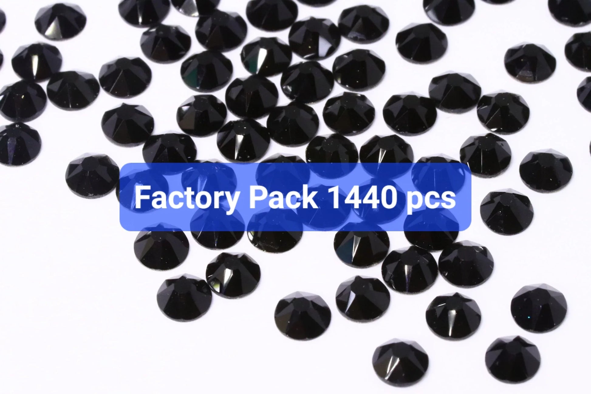 FACTORY PACK - Jet SS16 - 1440 Crystals - Unicorn Lab