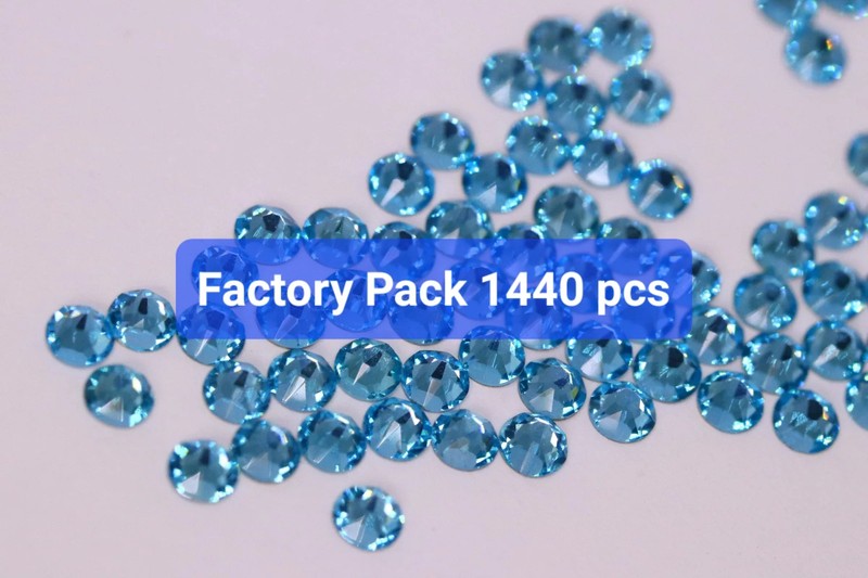 FACTORY PACK - Aquamarine SS16 - 1440 Crystals - Unicorn Lab