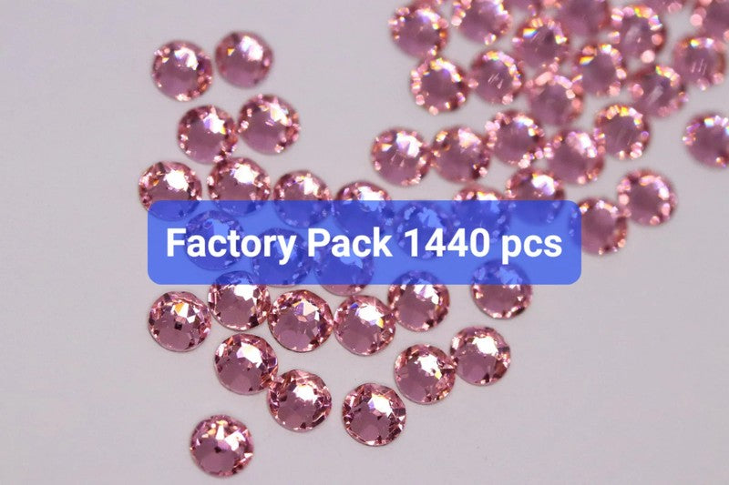 Light Pink Rhinestones SS16 Factory Pack - Unicorn Lab