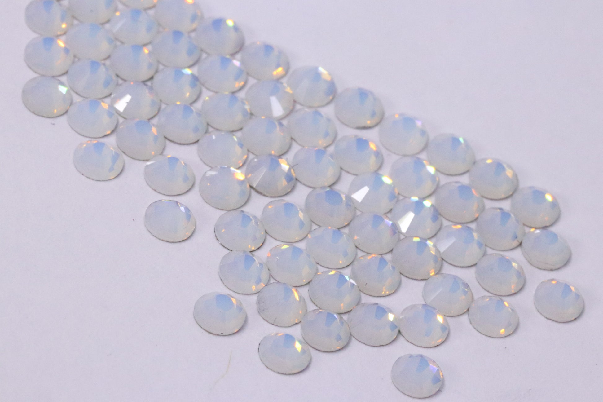 White Opal SS10 (Unicorn Lab Rhinestones) nail crystals The original Shimmer Cuticle Oil – Handcrafted in Melbourne since 2017 – First cuticle oil droppers to hit the Australian market