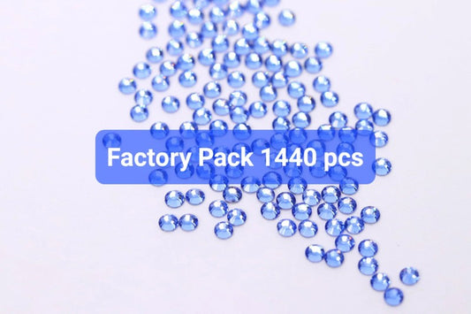 FACTORY PACK - Light Sapphire SS6 - 1440 crystals. - Unicorn Lab