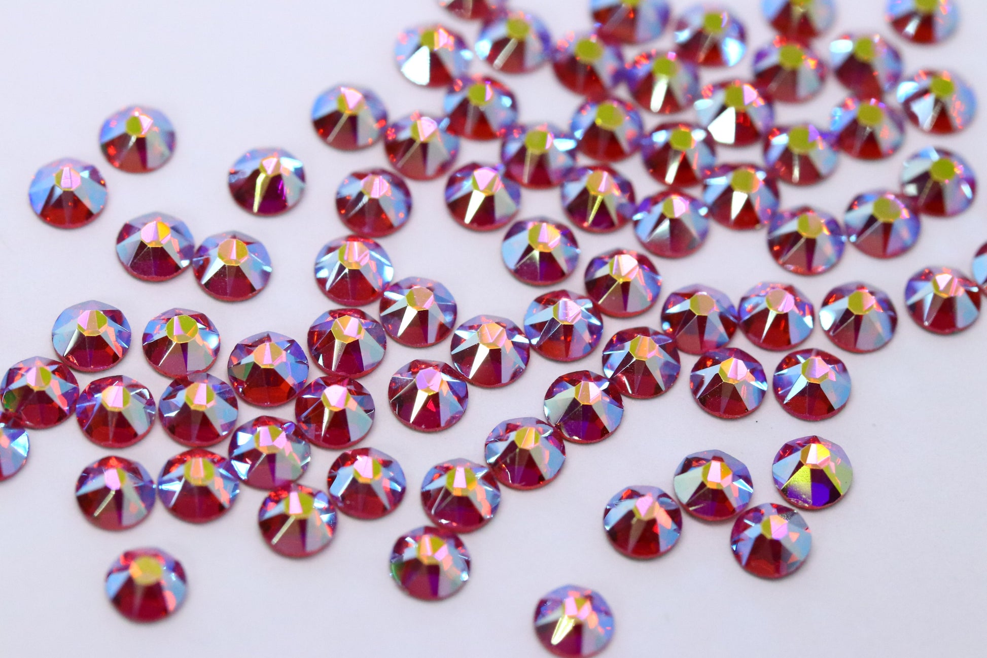 Rose AB SS16 (Unicorn Lab Rhinestones) nail crystals The original Shimmer Cuticle Oil – Handcrafted in Melbourne since 2017 – First cuticle oil droppers to hit the Australian market