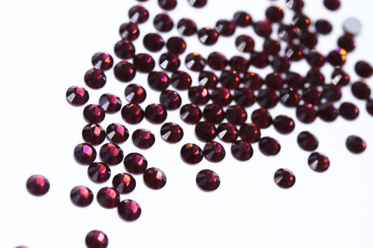 Dark Amethyst SS10 (Unicorn Lab Rhinestones) nail crystals The original Shimmer Cuticle Oil – Handcrafted in Melbourne since 2017 – First cuticle oil droppers to hit the Australian market