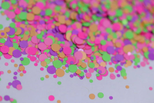 Hippy Mania Glitter Dots - Unicorn Lab