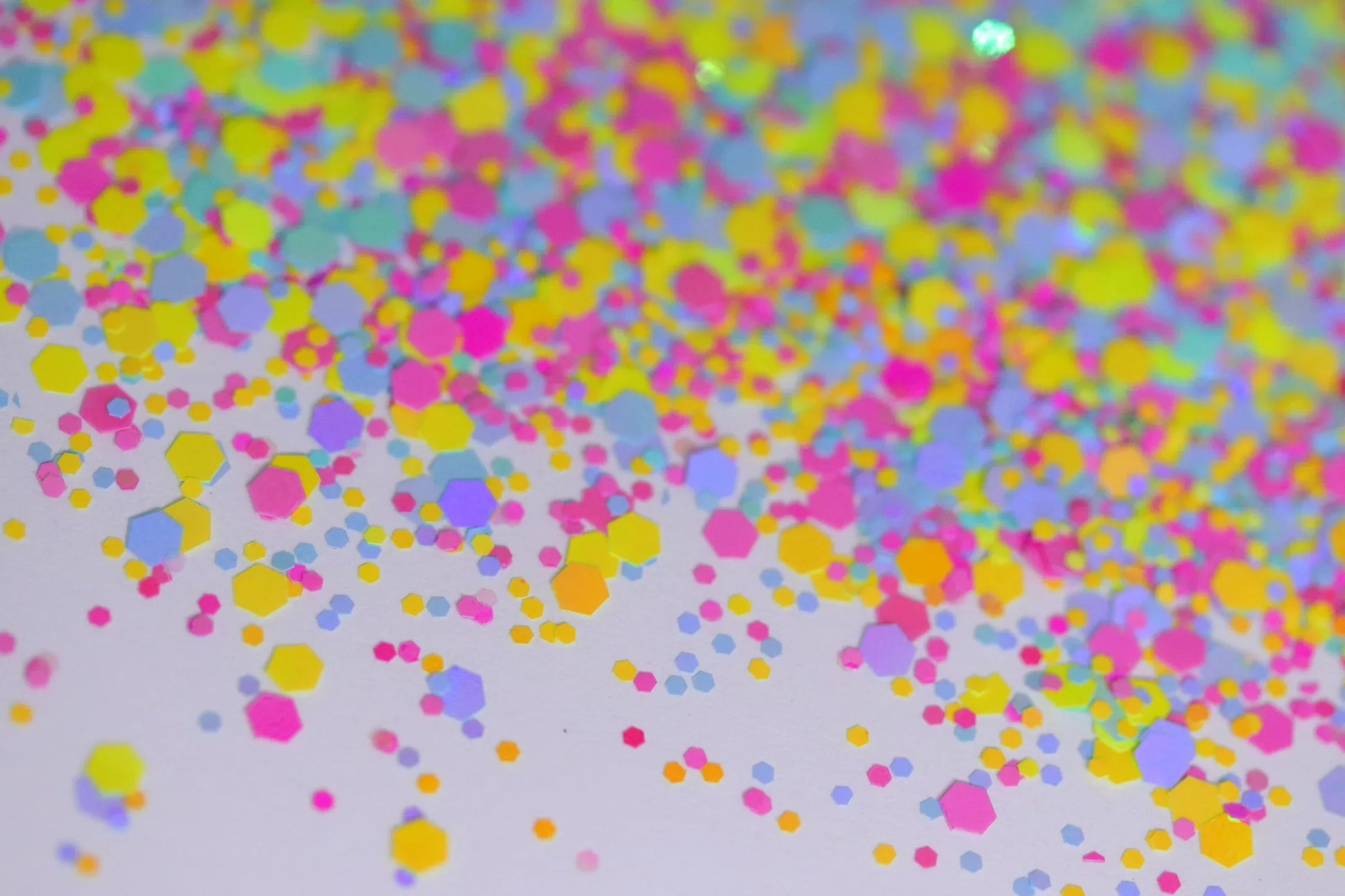 Candy Rain Glitter Hex - Unicorn Lab