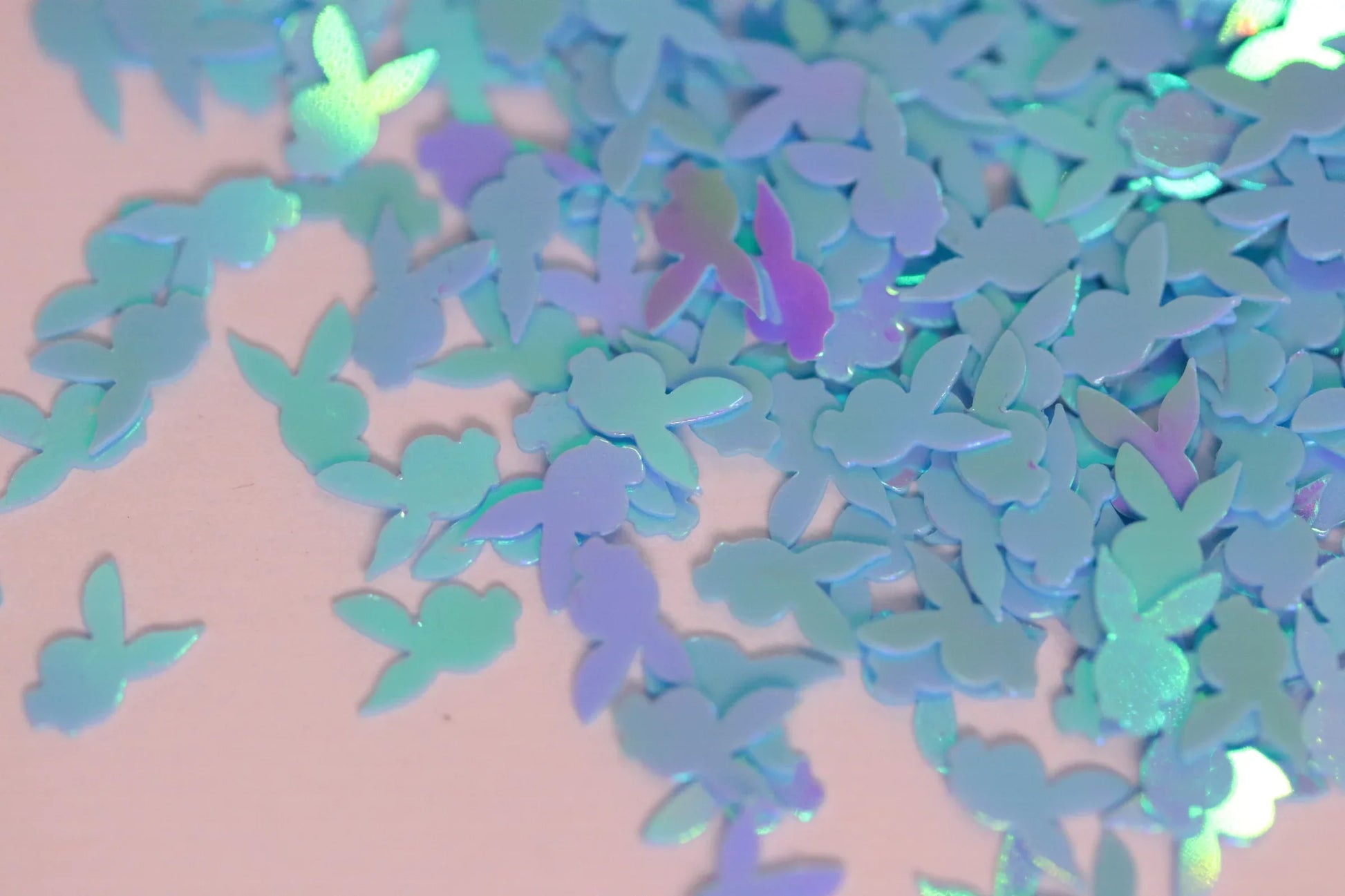 Blue bunny Glitter - Unicorn Lab