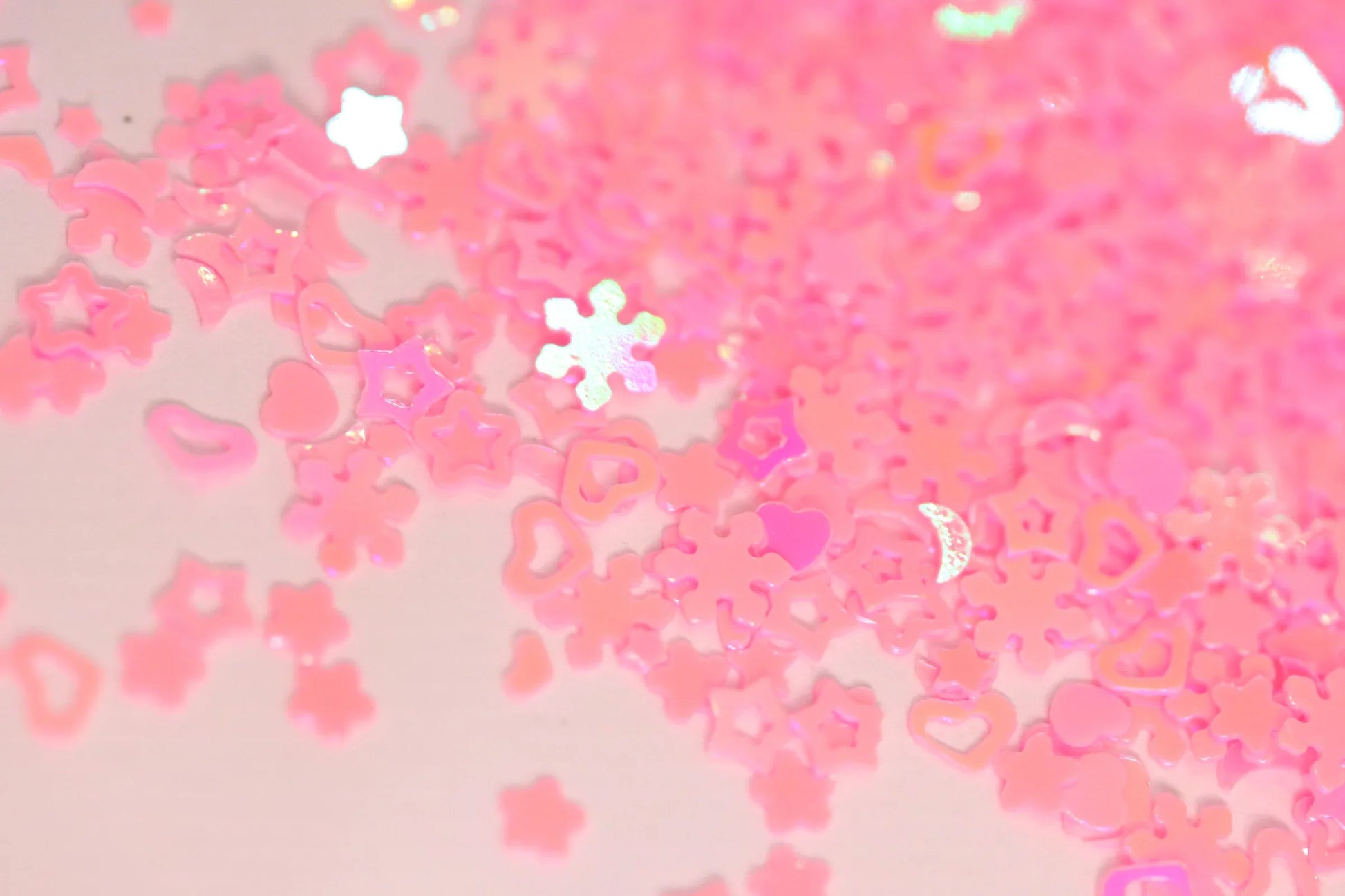 Pink Mix Shape Glitter - Unicorn Lab
