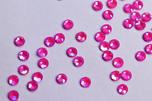 Light Amethyst Luminous SS6 (Unicorn Lab Rhinestones) nail crystals The original Shimmer Cuticle Oil – Handcrafted in Melbourne since 2017 – First cuticle oil droppers to hit the Australian market