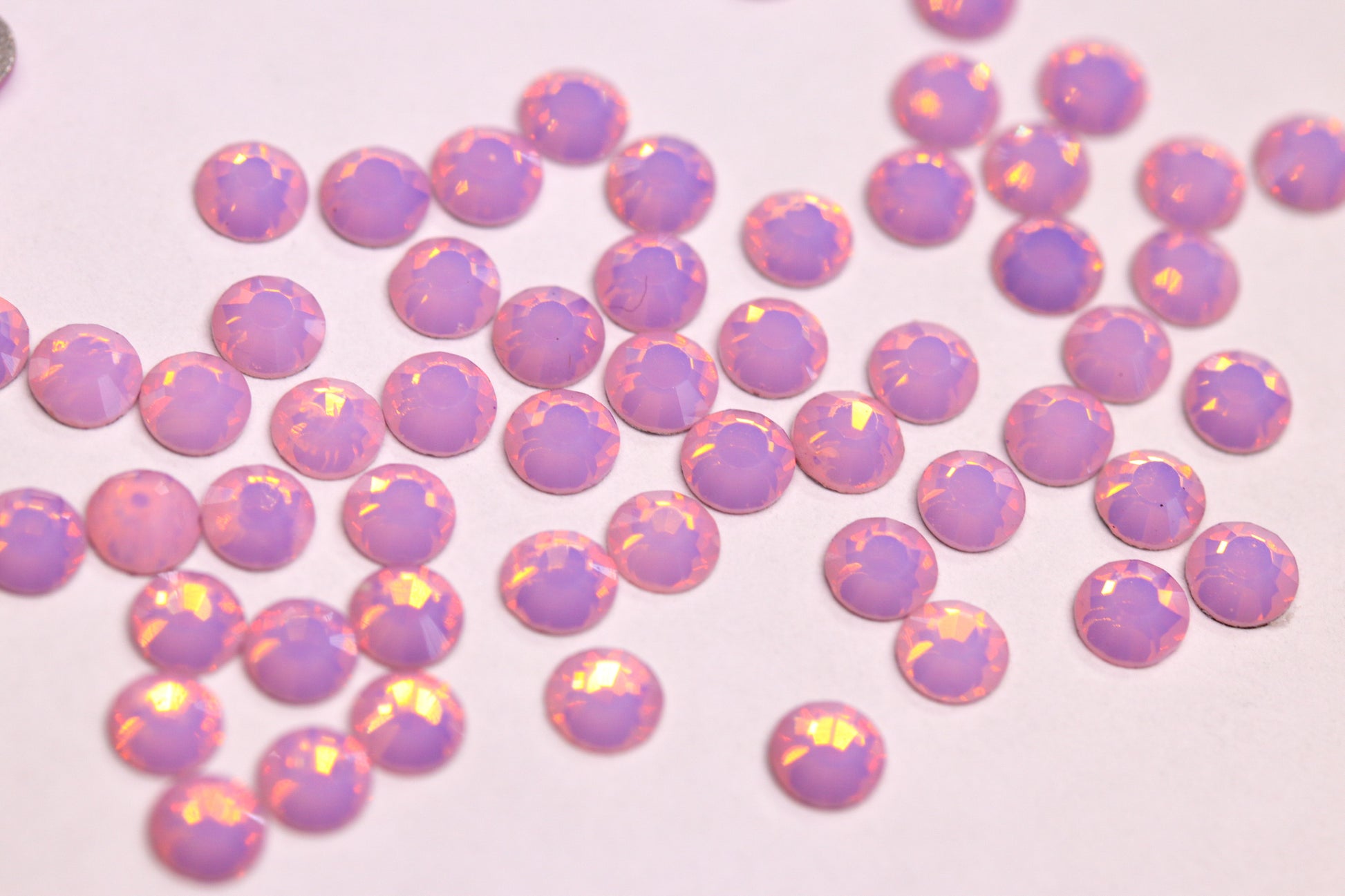 Pink Opal SS10 (Unicorn Lab Rhinestones) nail crystals The original Shimmer Cuticle Oil – Handcrafted in Melbourne since 2017 – First cuticle oil droppers to hit the Australian market
