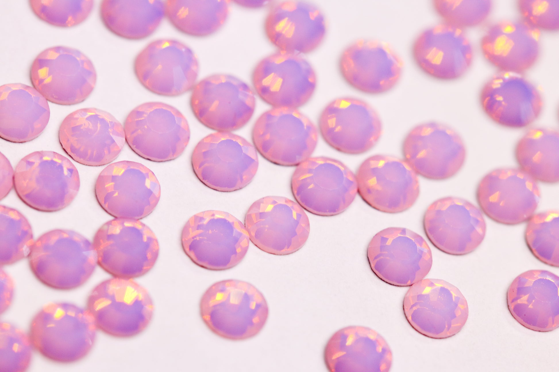 Pink Opal SS10 (Unicorn Lab Rhinestones) nail crystals The original Shimmer Cuticle Oil – Handcrafted in Melbourne since 2017 – First cuticle oil droppers to hit the Australian market