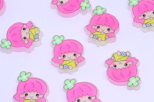KAWAII GIRL CHARMS x8 charm