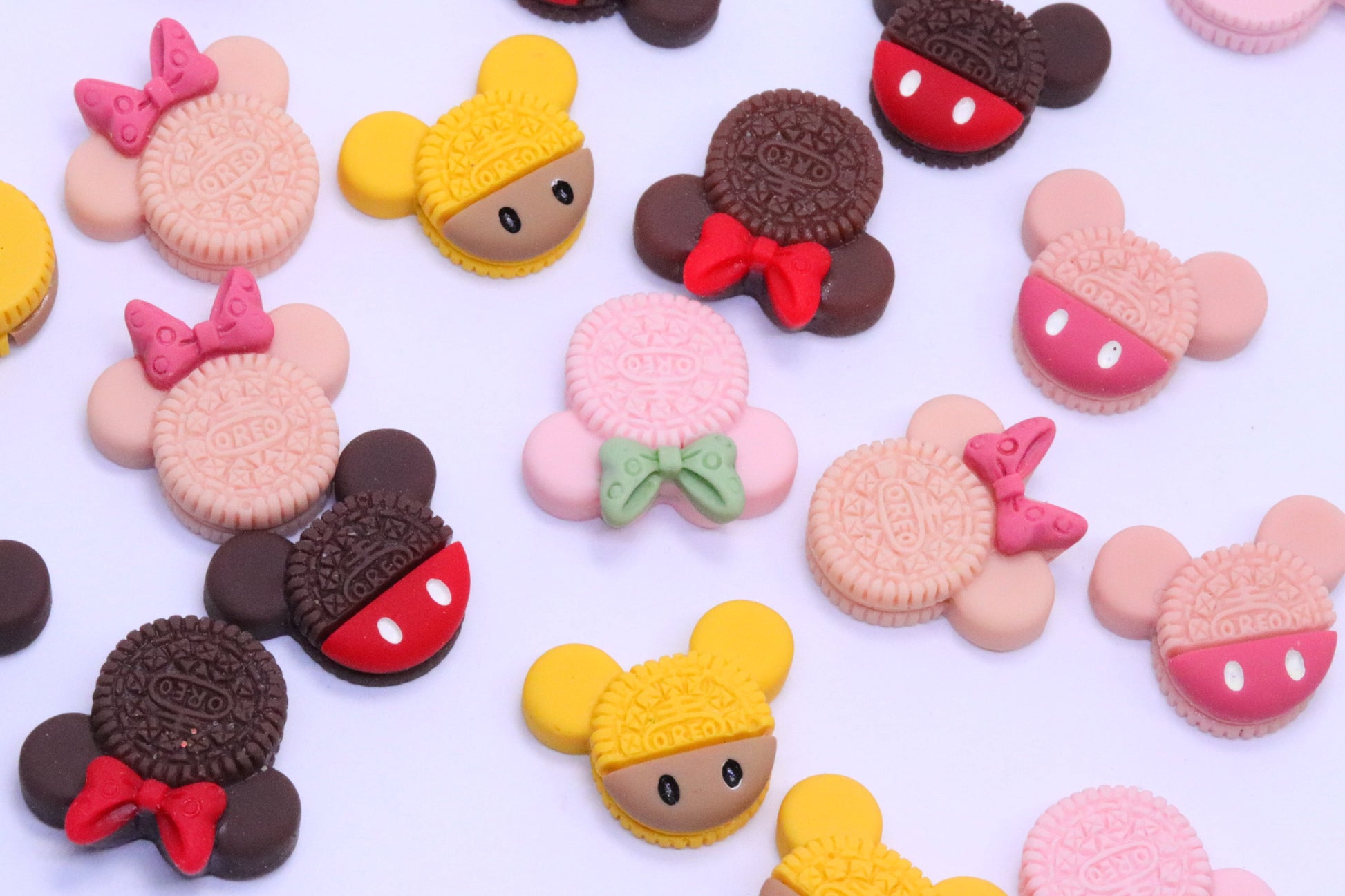 MIXED MOUSE COOKIE CHARM x8 charm
