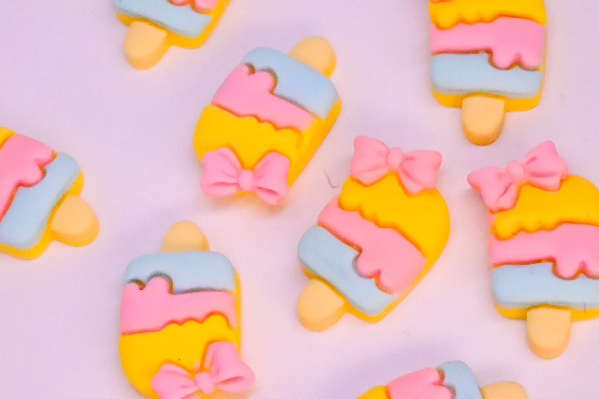 PASTEL ICE CREAM x8 charm