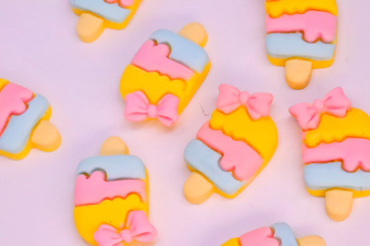 PASTEL ICE CREAM x8 charm