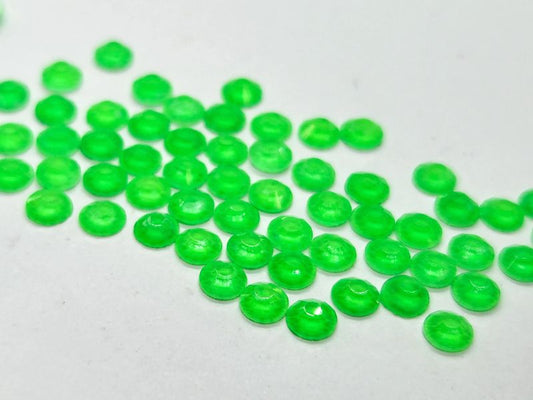 Neon Green SS16 Rhinestones for Nail Art - Unicorn Lab