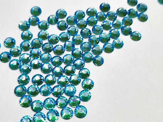 Aquamarine AB Rhinestones - SS16 - Unicorn Lab