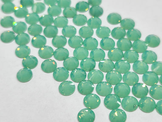 Green Opal SS16 (Unicorn Lab Rhinestones) nail crystals The original Shimmer Cuticle Oil – Handcrafted in Melbourne since 2017 – First cuticle oil droppers to hit the Australian market