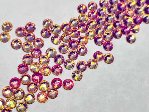 Dark Pink Luminous Opal SS16 (Unicorn Lab Rhinestones) nail crystals The original Shimmer Cuticle Oil – Handcrafted in Melbourne since 2017 – First cuticle oil droppers to hit the Australian market
