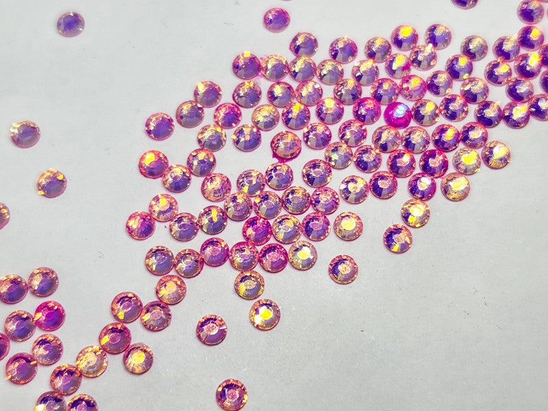 Dark Pink Luminous Opal SS10 (Unicorn Lab Rhinestones) nail crystals The original Shimmer Cuticle Oil – Handcrafted in Melbourne since 2017 – First cuticle oil droppers to hit the Australian market
