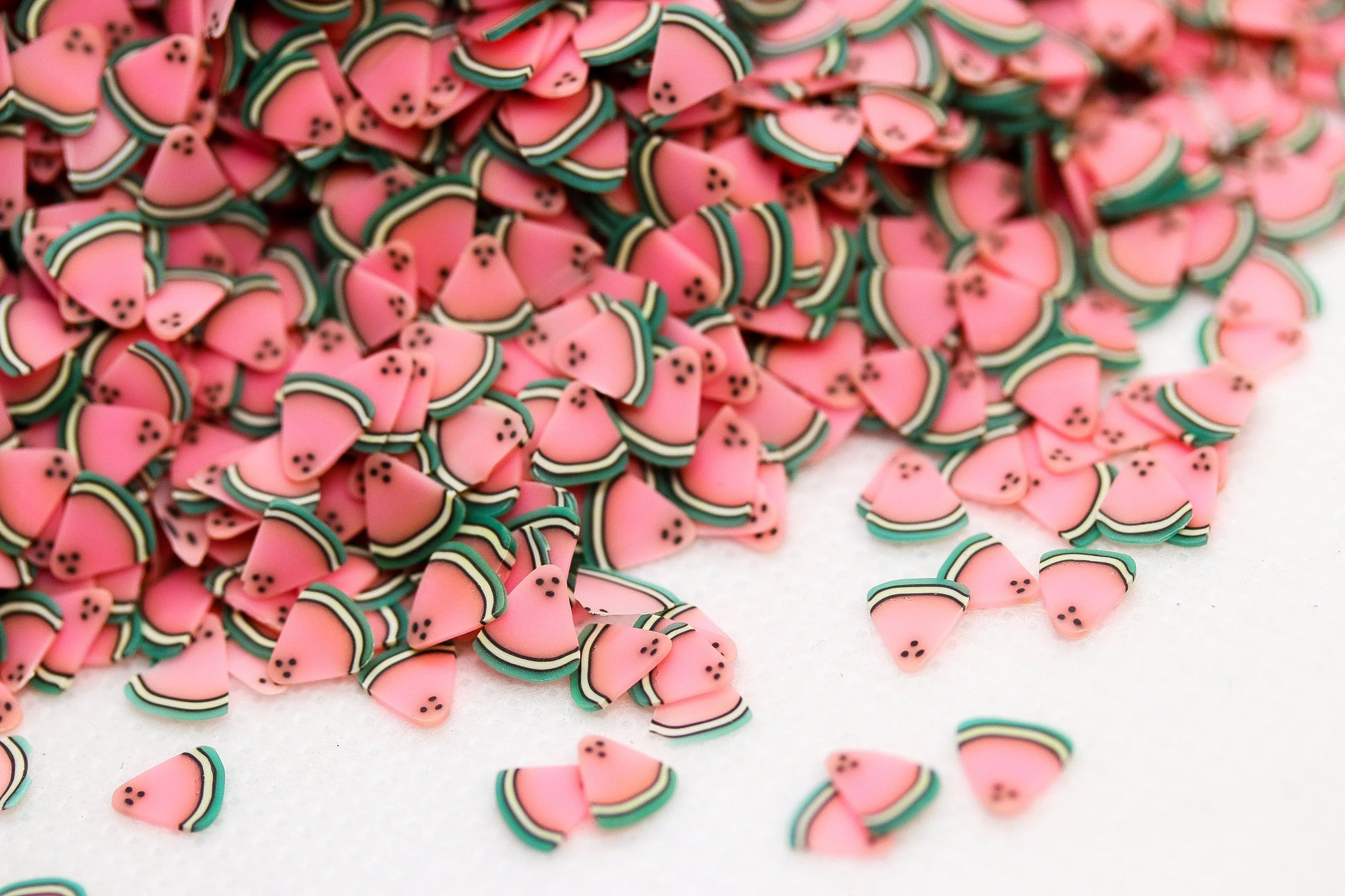 WATERMELON SLICE FIMO PIECES - Unicorn Lab