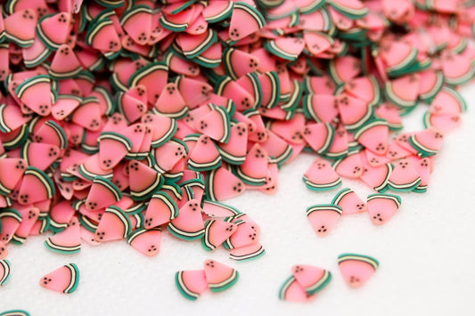 WATERMELON SLICE FIMO PIECES - Unicorn Lab