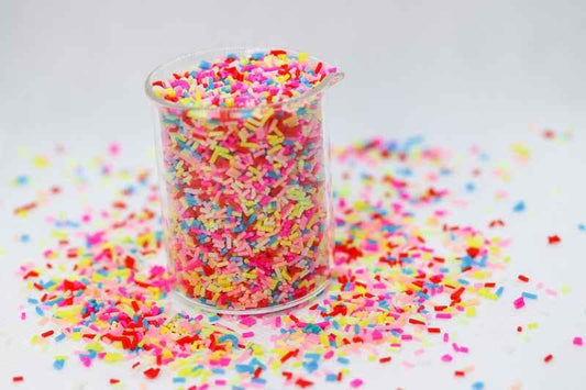 Rainbow Nail Art Sprinkles - Fimo - Unicorn Lab