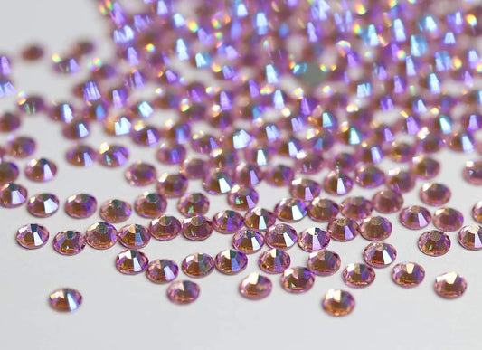 Light Pink AB SS10 (Unicorn Lab Rhinestones) nail crystals The original Shimmer Cuticle Oil – Handcrafted in Melbourne since 2017 – First cuticle oil droppers to hit the Australian market