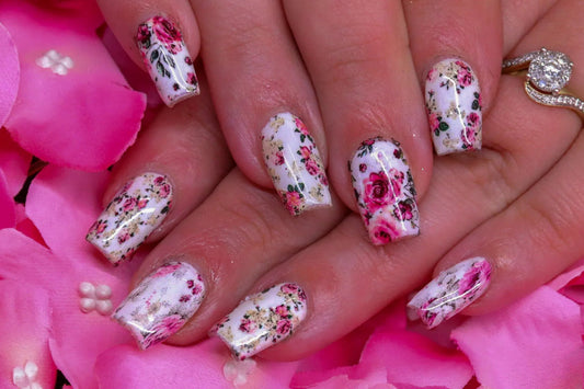 Floral Design 2 Waterslide Decals - Unicorn Lab