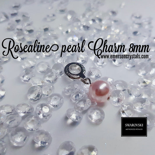 Roseline pearl Charm 8mm (87000) SWAROVSKI The original Shimmer Cuticle Oil – Handcrafted in Melbourne since 2017 – First cuticle oil droppers to hit the Australian market