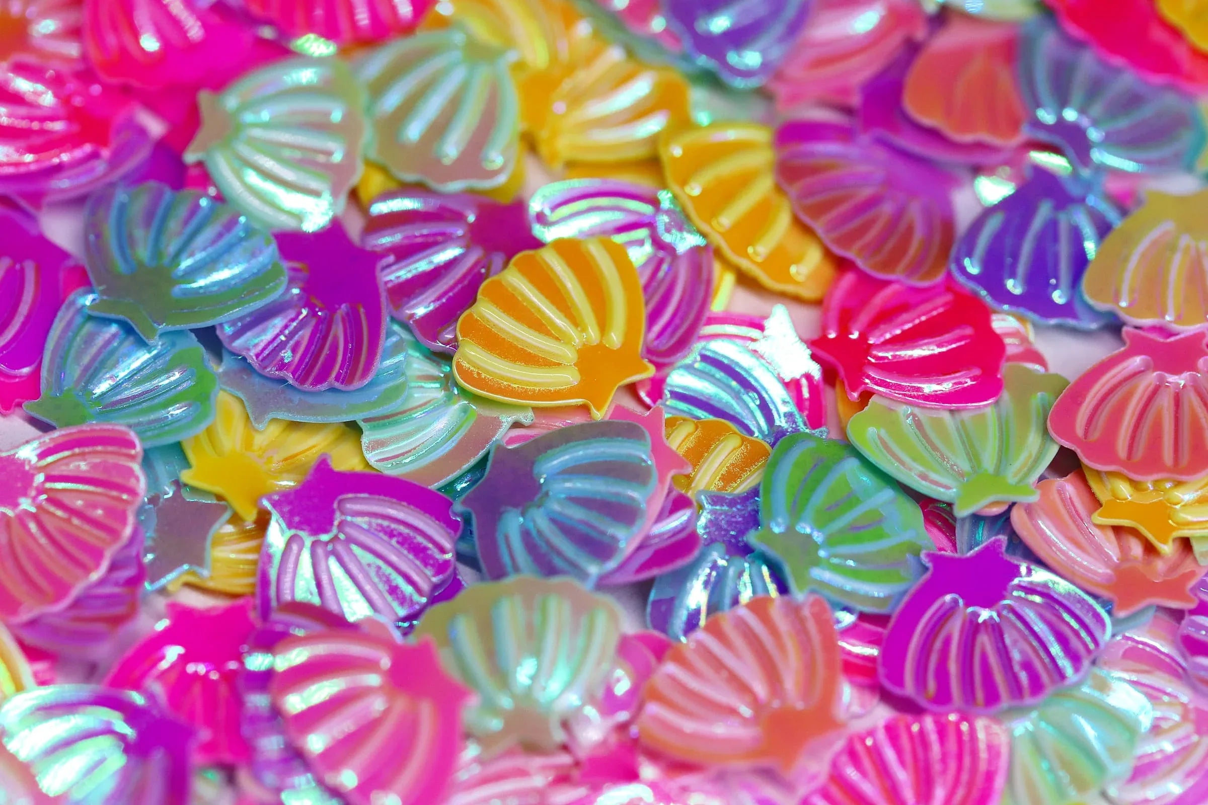 Sparkling Shells Mermaid Glitter shells โ Unicorn Lab