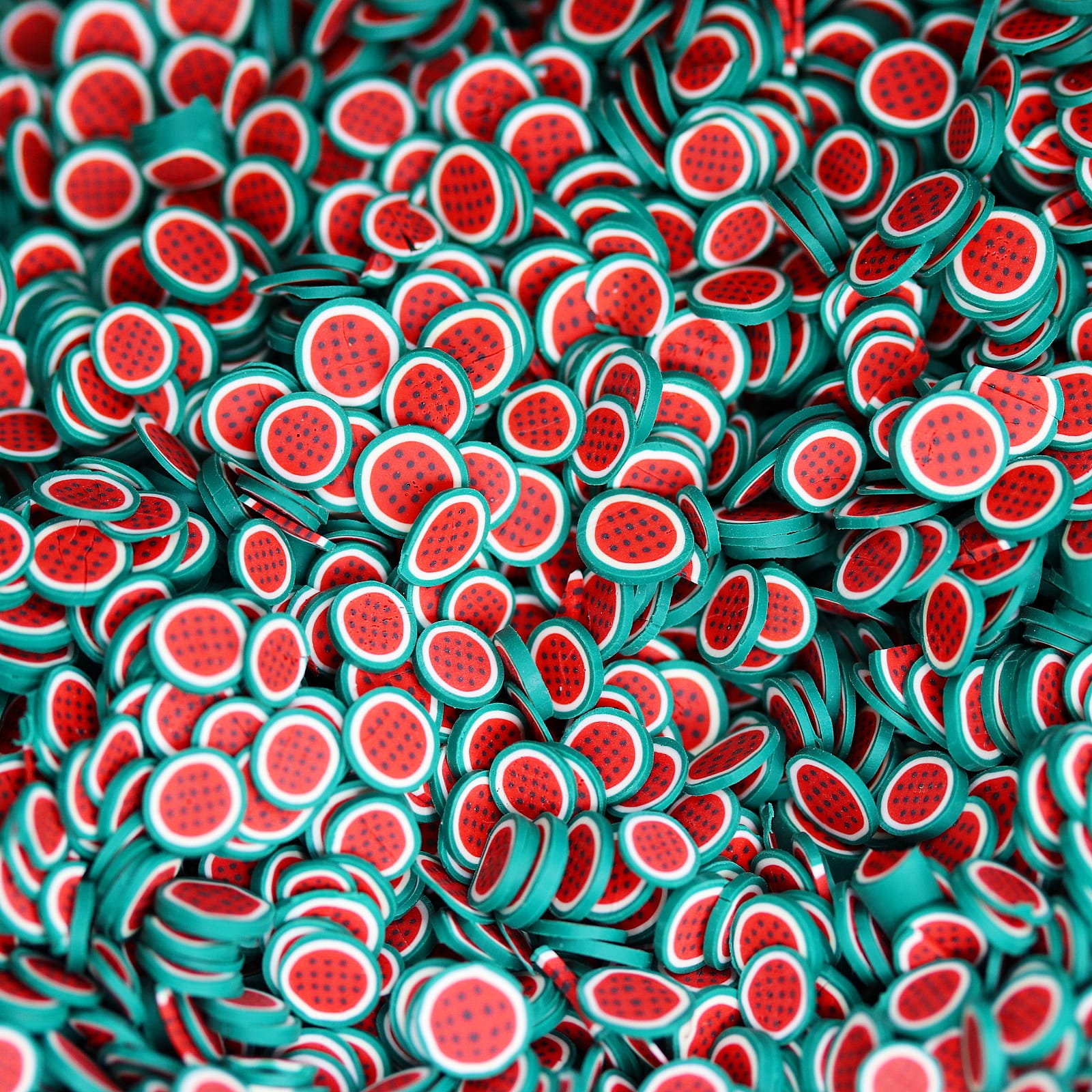 WATERMELON FIMO PIECES fimo