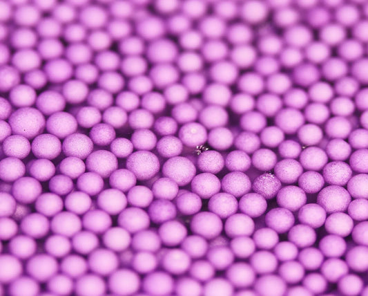 Purple foam balls - Unicorn Lab