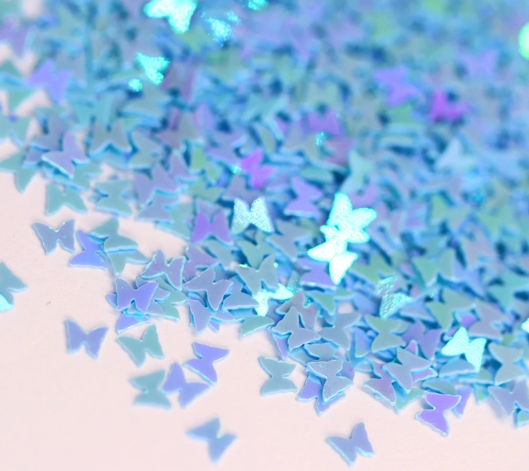 Blue Iridescent Butterfly Glitter - Unicorn Lab