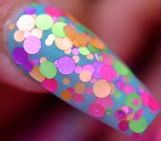 Hippy Mania Glitter Dots - Unicorn Lab