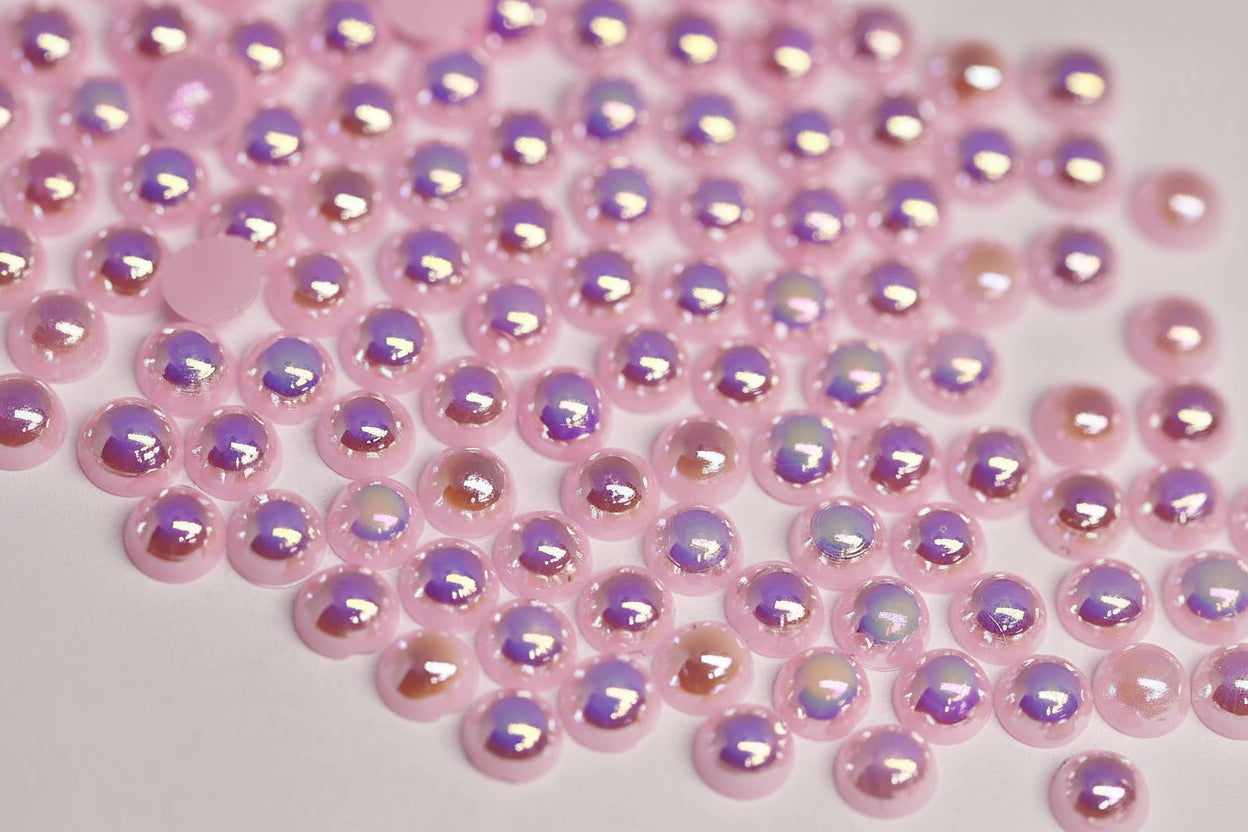 Iridescent Pink Pearl 3mm - Unicorn Lab
