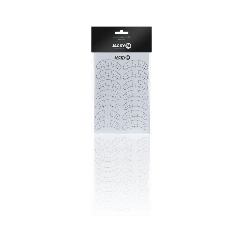 Jacky M - Eyelash Extension Measuring Stickers 140 Pieces - Unicorn Lab