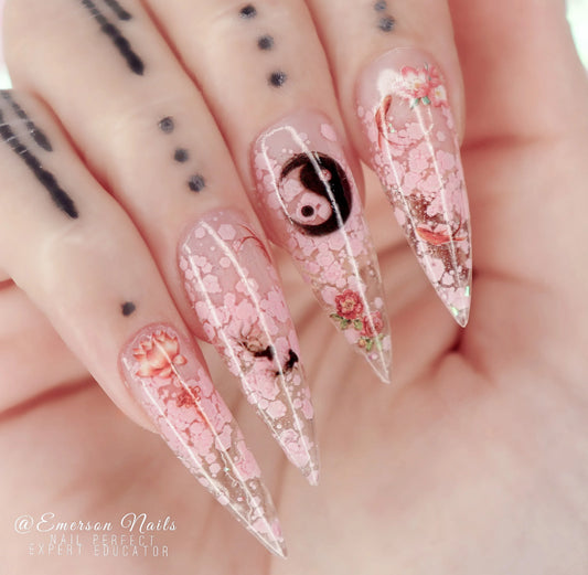 Nail Sticker - Design MC057 - Unicorn Lab