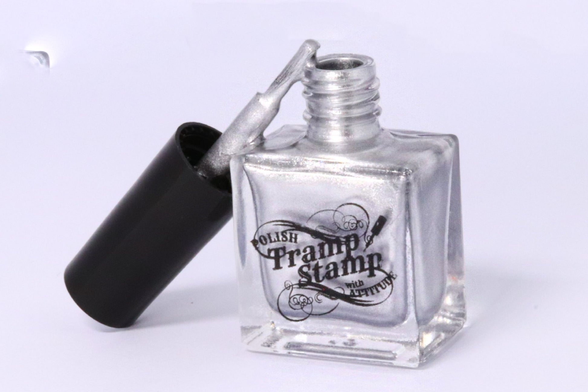 Stamping Polish 4 - Silver Spoon 10ml stamping polish The original Shimmer Cuticle Oil – Handcrafted in Melbourne since 2017 – First cuticle oil droppers to hit the Australian market