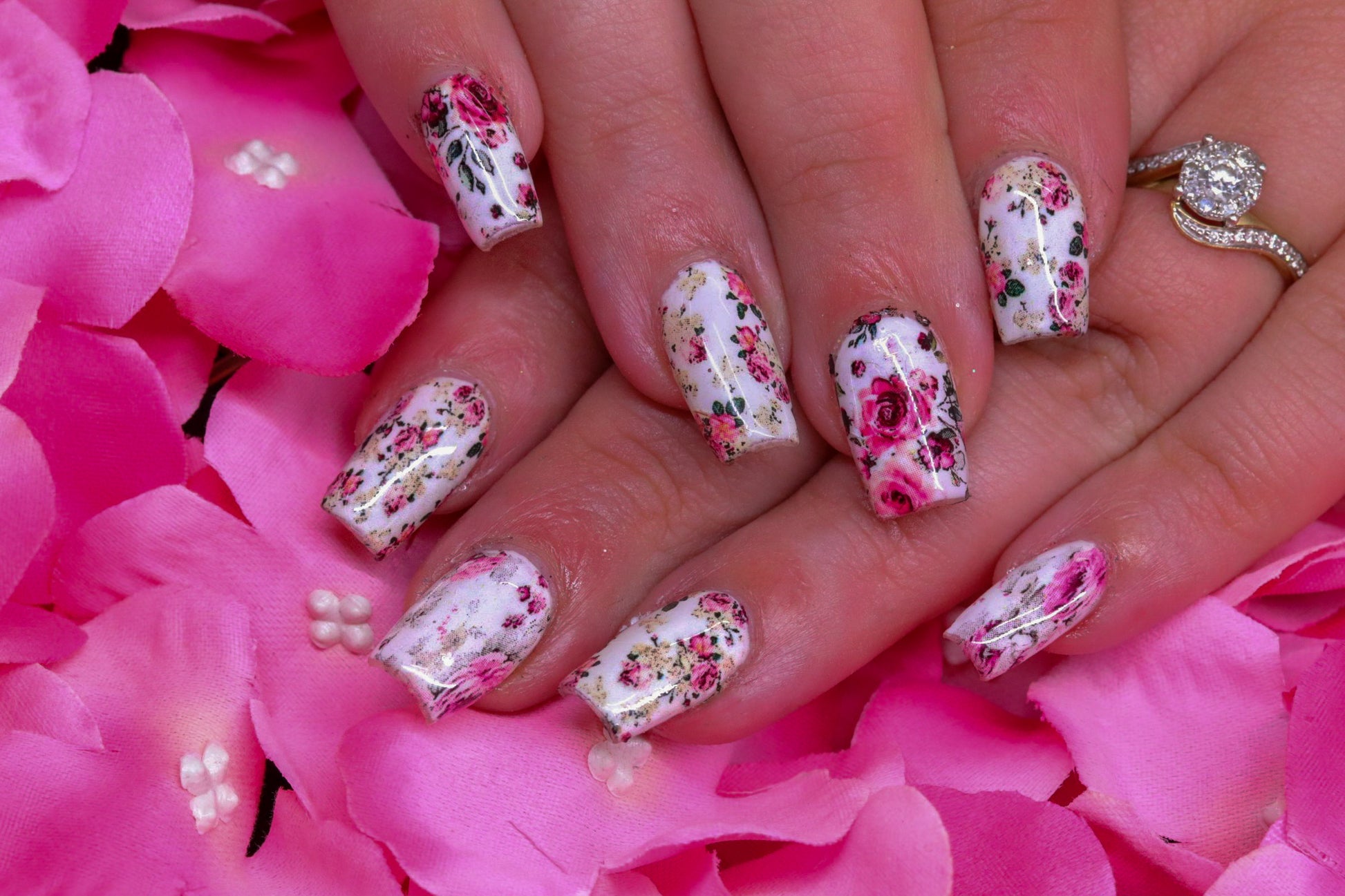 Floral Design 2 Waterslide Decals waterslide decal