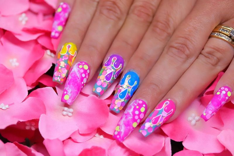 Hippy Mania Glitter Dots - Unicorn Lab