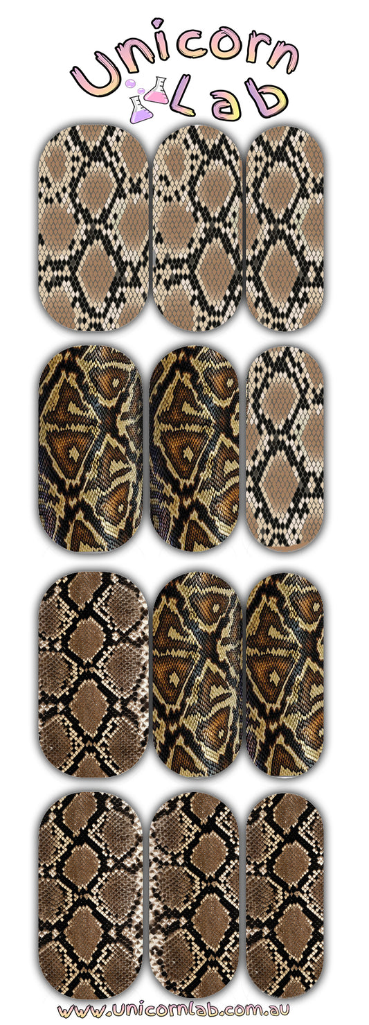 Snake Skin Waterslide Decals waterslide decal