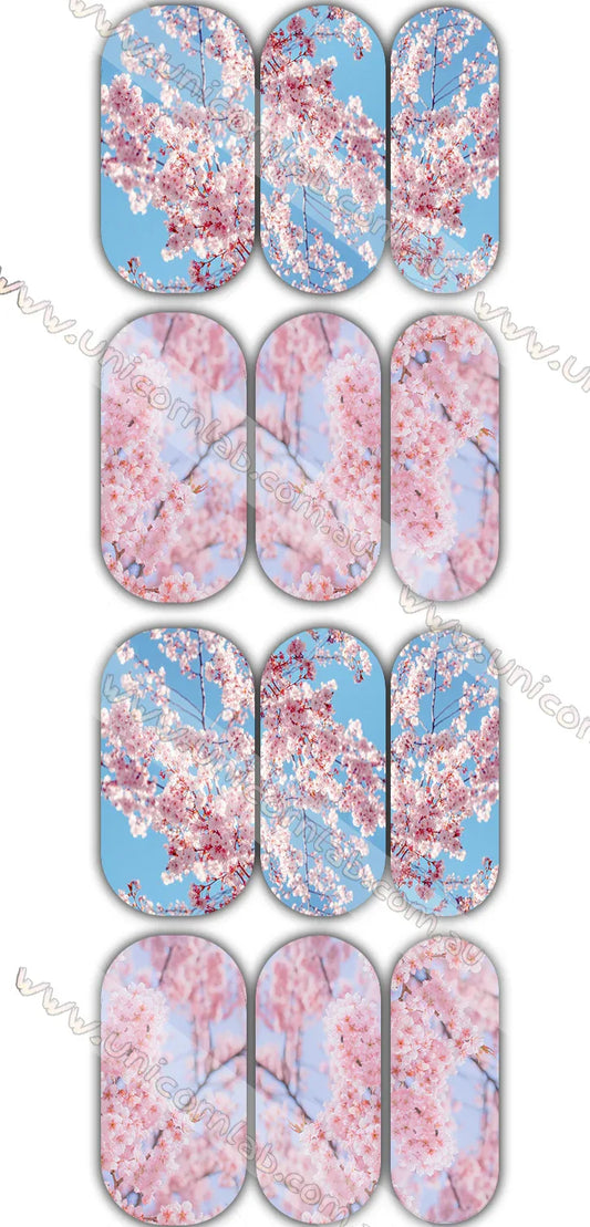 Cherry Blossom Waterslide Decals - Unicorn Lab