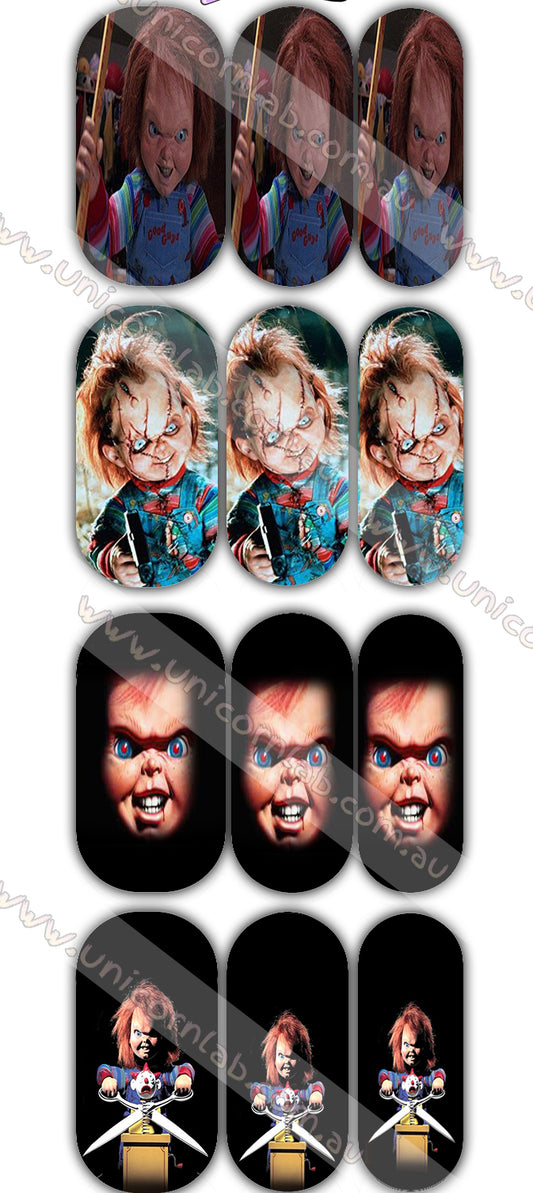 Chucky Waterslide Decals waterslide decal
